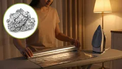 Știați că, cu acest truc, puteți călca lenjeria de pat de două ori mai repede?